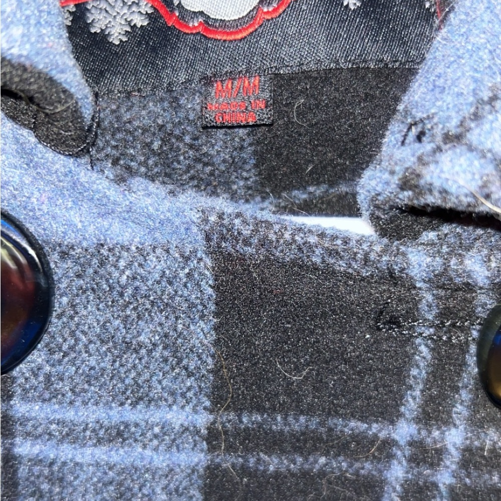 Blue winter jacket